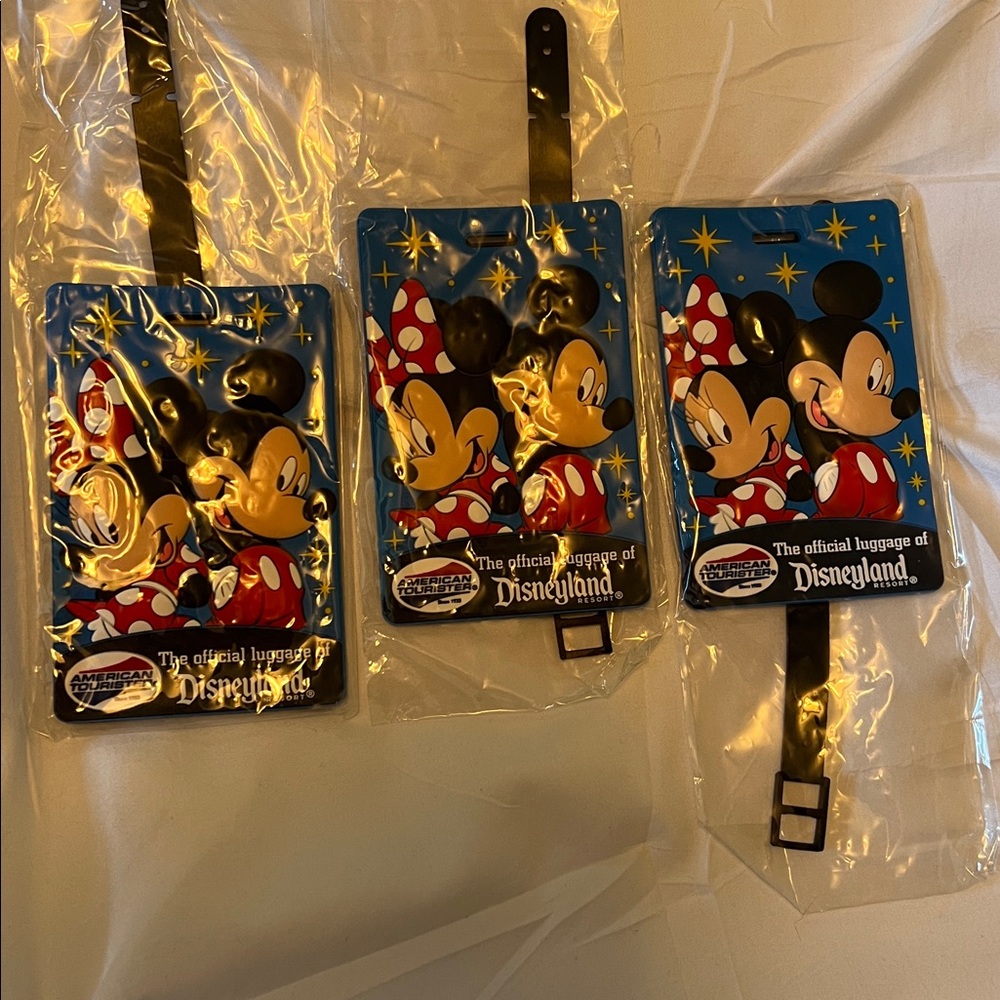 NWOT Disneyland Luggage Tags